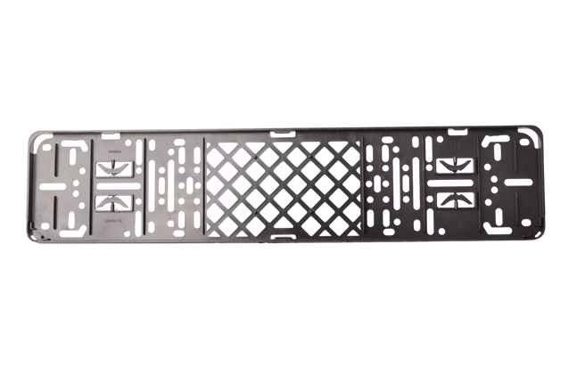 Cantonal Kfz-Kennzeichenhalter aus Kunststoff