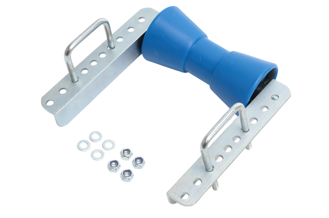 Cantonal Kielrollensatz - 200x104 mm - blau - inklusive Bügel 100x73 mm - PE