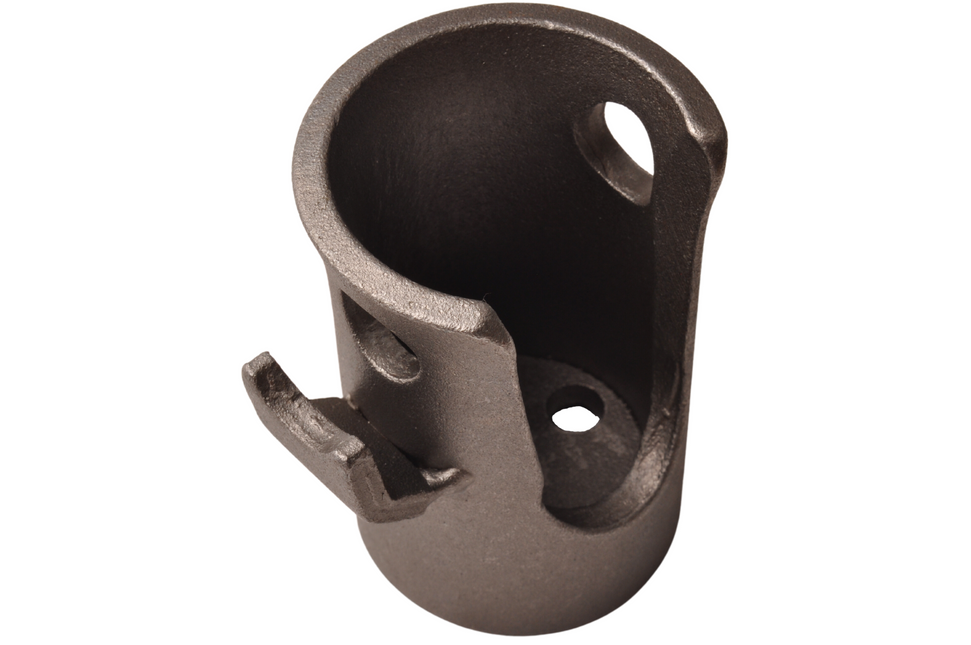 Cantonal Kipperbuchse mit Lippe - rechts ist mit Lippe rechts offen nach unten gerichtet