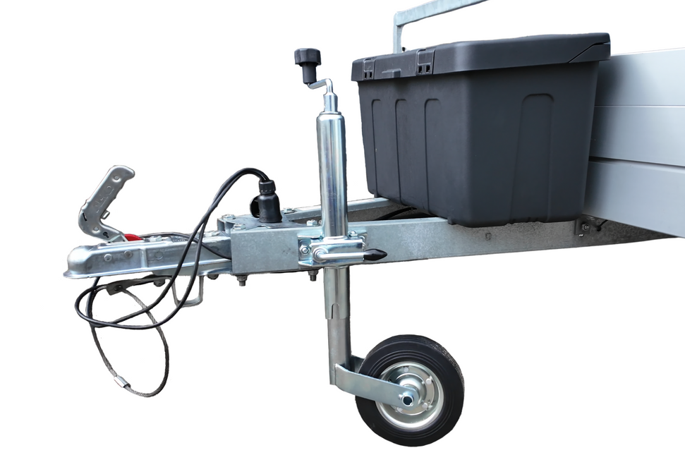 Cantonal Kompletter Stützradsatz - 48 mm - bestehend aus Stützrad, Stützradklemme und Befestigungsmaterial