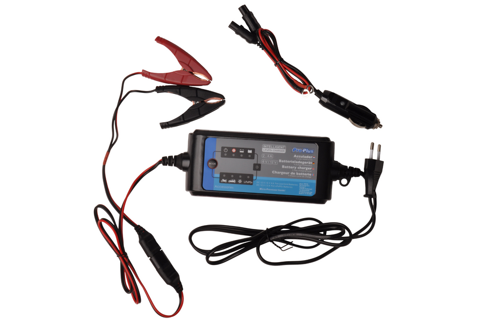 Cantonal Ladegerät 6V/12V 2-4AMP 9-stufiger Ladezyklus