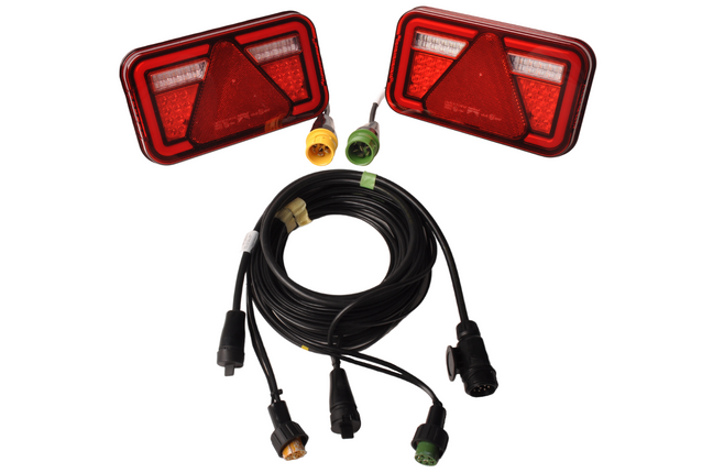 Cantonal LED Beleuchtungsset - Aspock Multiled 4 - 13-polig - wasserdicht - einschließlich Abzweigungen