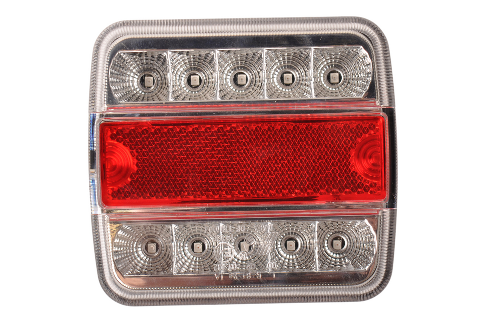 Cantonal LED-Rückleuchte kleine Größe rechts 100x100x35 mm