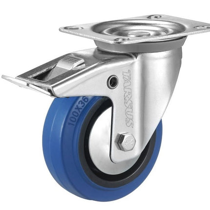 Cantonal Lenkrolle mit Bremse - 125 kg - Gesamthöhe: 125 mm