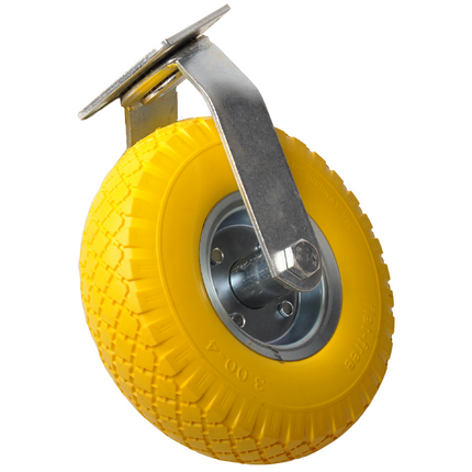 Cantonal Lenkrolle PU 300x4 - 80 kg - Gesamthöhe 300 mm