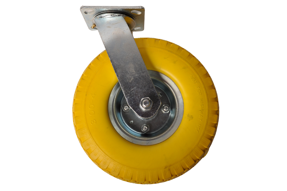 Cantonal Lenkrolle PU 300x4 - 80 kg - Gesamthöhe 300 mm