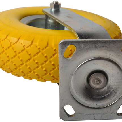 Cantonal Lenkrolle PU 300x4 - 80 kg - Gesamthöhe 300 mm