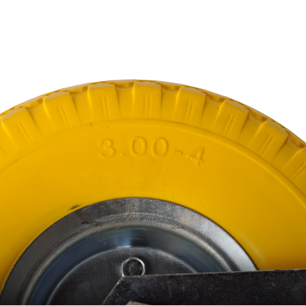 Cantonal Lenkrolle PU 300x4 - 80 kg - Gesamthöhe 300 mm