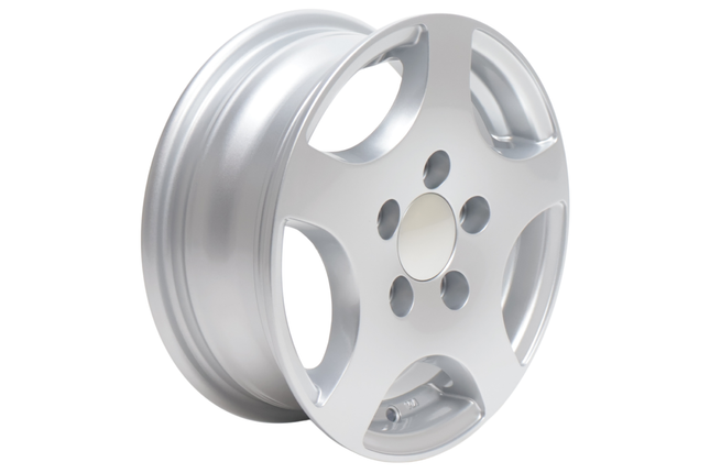 Cantonal Loses 13 Zoll Leichtmetallrad für Anhänger - 5Jx13 (5x112) 750 kg - ET30 - silber