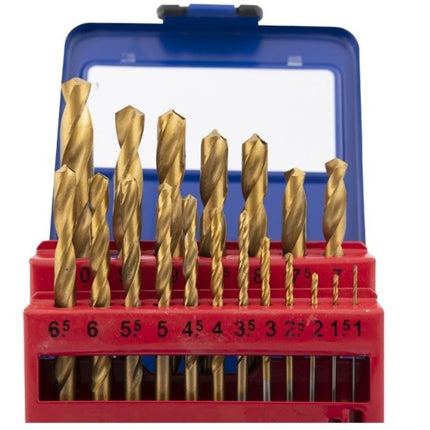 Cantonal Metallbohrer-Set, 19-teilig, in Metallbox