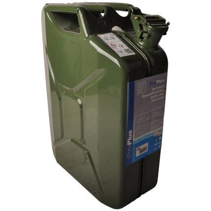 Cantonal Metallkanister - 20 Liter - ideal für die Lagerung von Kraftstoff auf z.B. Booten
