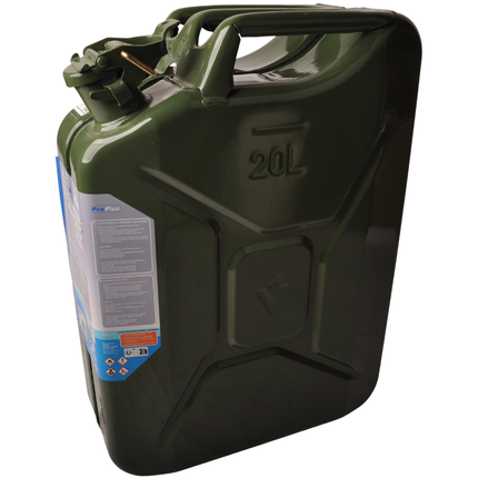 Cantonal Metallkanister - 20 Liter - ideal für die Lagerung von Kraftstoff auf z.B. Booten
