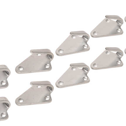 Cantonal Planenhaken für Gummiband oder Seil - 40x45 mm - 10 Stück