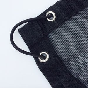 Cantonal Premium Anhängernetz - 200x100 cm - inklusive Gummiband rundum - UV-beständig - feinmaschig