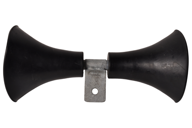 Cantonal Premium-Trompetenrollen-Satz - schwarz - für Beiboot - 400x140 mm