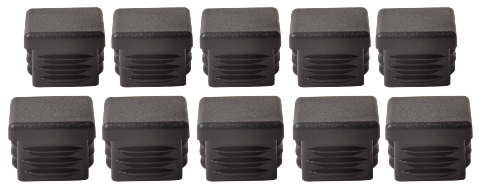 Cantonal Quadratischer Einsteckstopfen 25x25 mm - 10 Stück