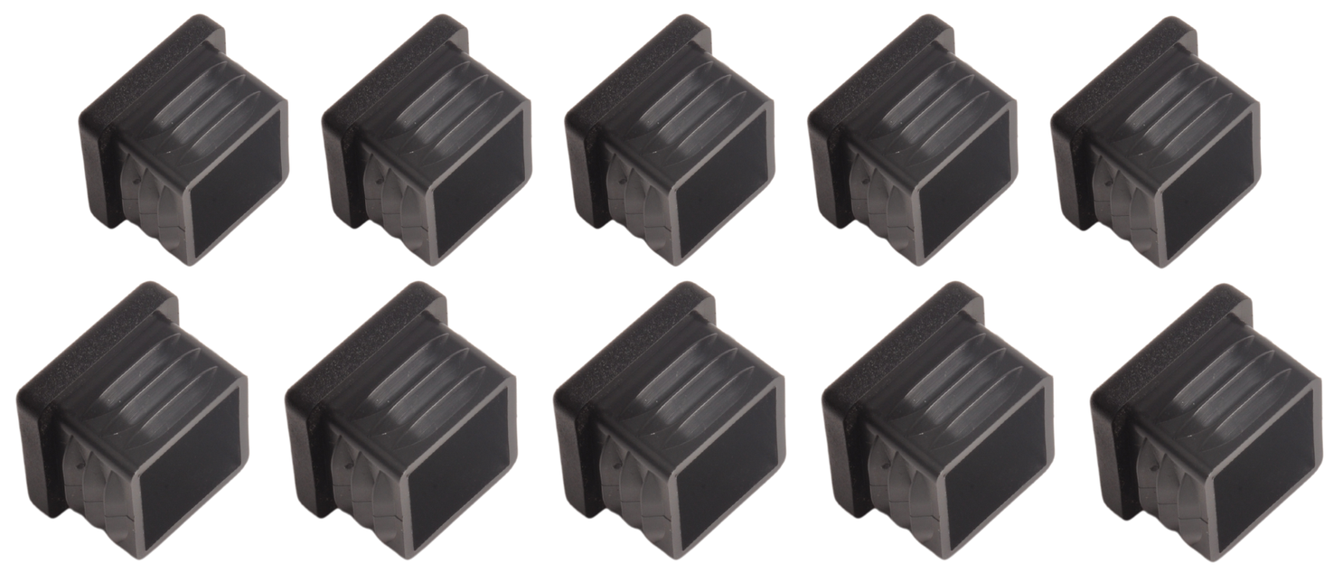 Cantonal Quadratischer Einsteckstopfen 25x25 mm - 10 Stück