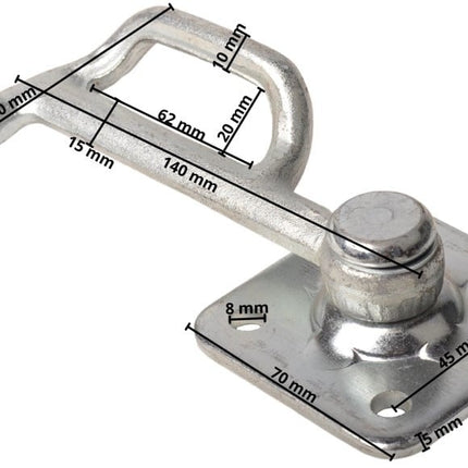 Cantonal RECHTE Handspange Typ 1 quadratisch