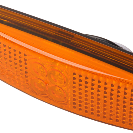 Cantonal Rechteckige Begrenzungsleuchte - orange/gelbe Markierungsleuchte - einzelne Kabelverbindung - LED