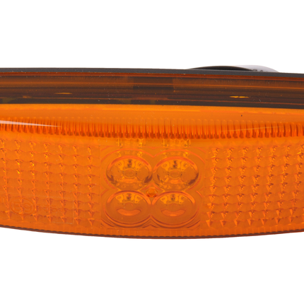 Cantonal Rechteckige Begrenzungsleuchte - orange/gelbe Markierungsleuchte - einzelne Kabelverbindung - LED