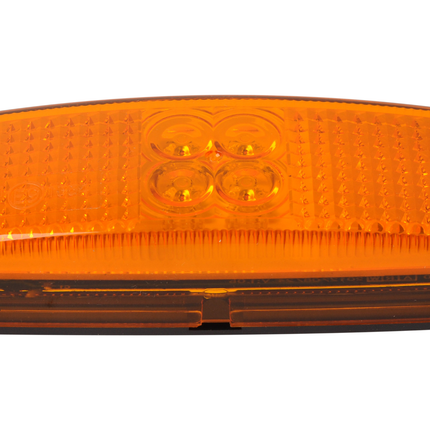 Cantonal Rechteckige Begrenzungsleuchte - orange/gelbe Markierungsleuchte - einzelne Kabelverbindung - LED