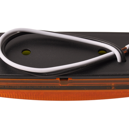 Cantonal Rechteckige Begrenzungsleuchte - orange/gelbe Markierungsleuchte - einzelne Kabelverbindung - LED