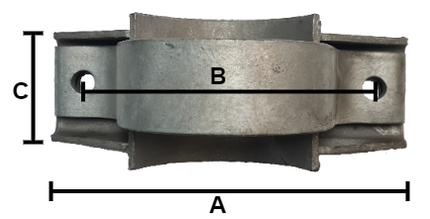 Cantonal Rohrschelle rund 70 mm.