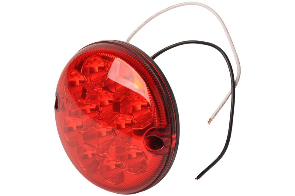 Cantonal Runde Nebelschlussleuchte - 95x25 mm - LED - mit einzelnem Drahtanschluss