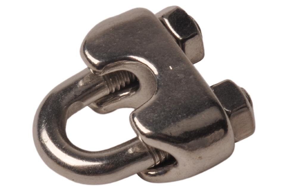 Cantonal RVS-Klammer für Stahldraht (6 mm)