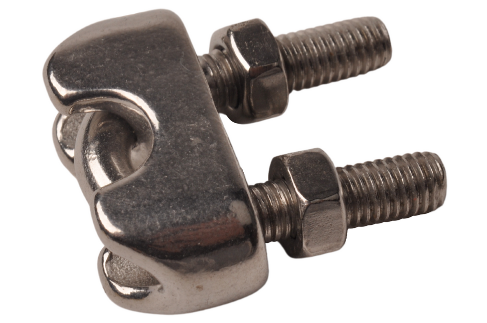 Cantonal RVS-Klammer für Stahldraht (6 mm)