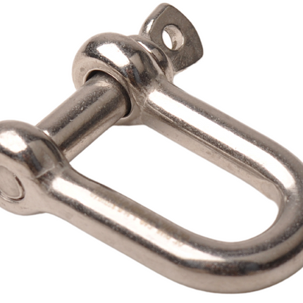 Cantonal Schäkel D-Schäkel 8 mm aus Edelstahl 316