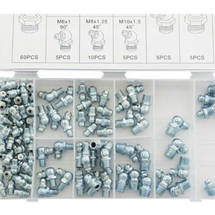 Cantonal Schmiernippelsortiment metrisch 110 Stk.