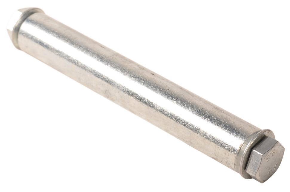 Cantonal Schubkarrenachse (20 mm) - Gewindestange M10