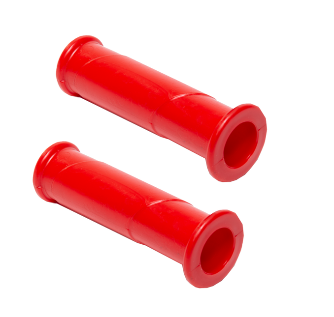 Cantonal Schubkarrengriffe rot - Durchmesser ca. 30 mm - Satz mit 2 Stück