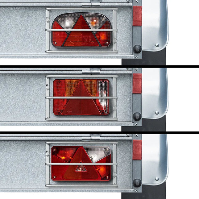 Cantonal Schutzgitter für Rückleuchte aus Stahl 260x170x80 mm - auch für Aspöck Multipoint geeignet