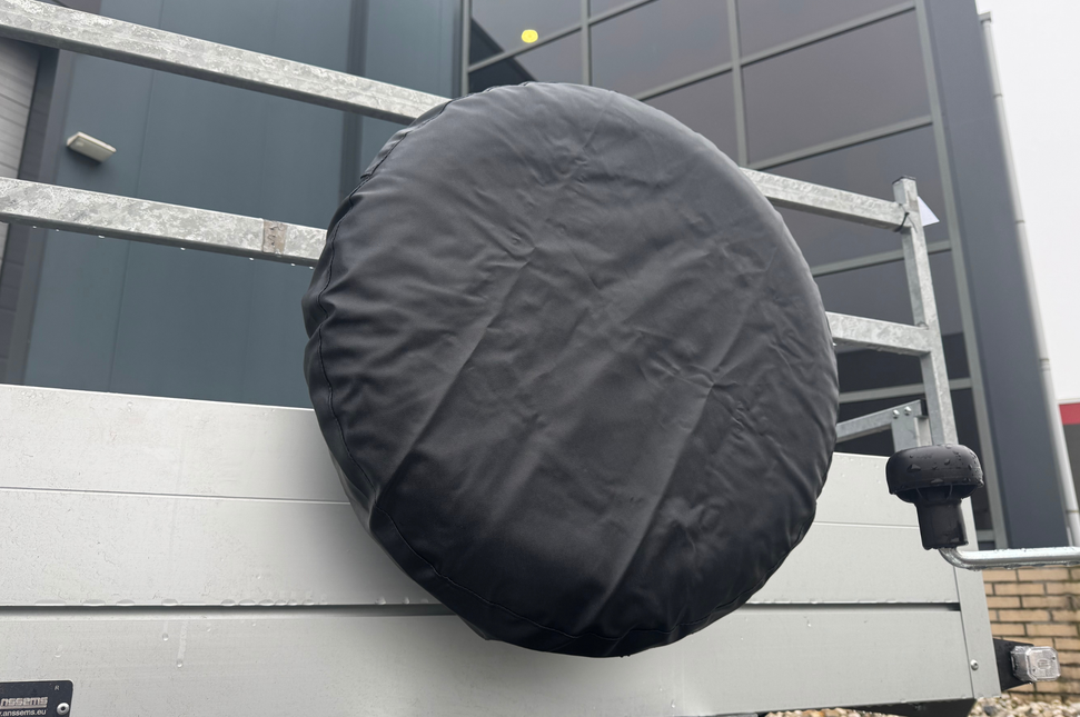 Cantonal Schwarze Reserveradabdeckung - 13 Zoll - Ø58x21 cm