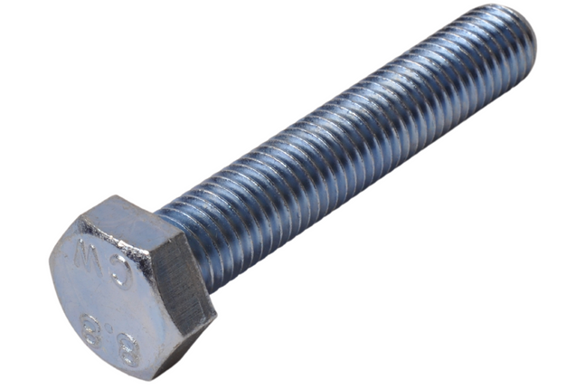 Cantonal Sechskant-Gewindebolzen M12x70 mm - Klasse 8.8 - Vollgewinde