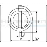 Cantonal Sicherungsstift 10 mm