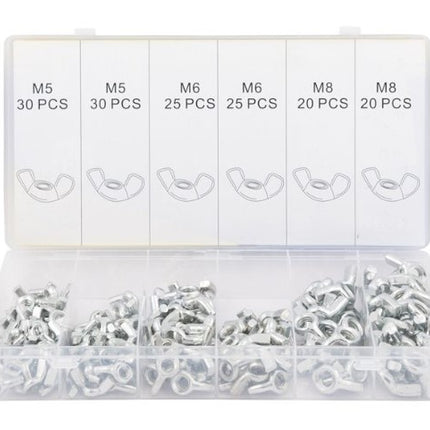 Cantonal Sortiment Flügelmuttern 150-teilig