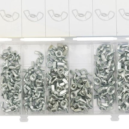 Cantonal Sortiment Flügelmuttern 150-teilig