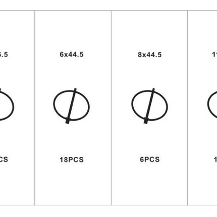 Cantonal Sortiment Sicherungsstifte 50-teilig