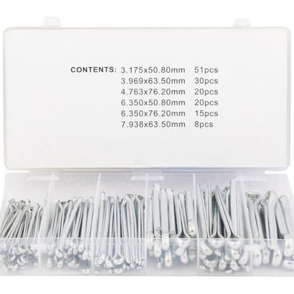 Cantonal Sortiment Splinte 144-teilig