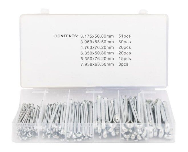 Cantonal Sortiment Splinte 144-teilig