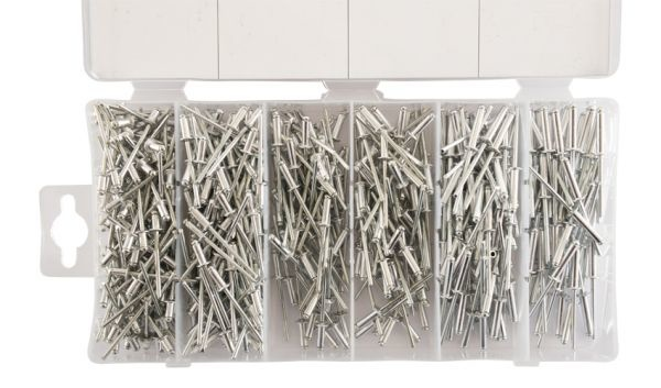 Cantonal Sortimentskasten mit Nieten - 500 Stück