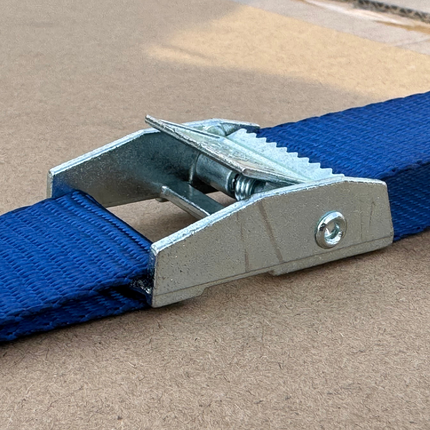 Cantonal Spanngurt blau 300x2,5 cm (250 kg) - Set von 4 Stück