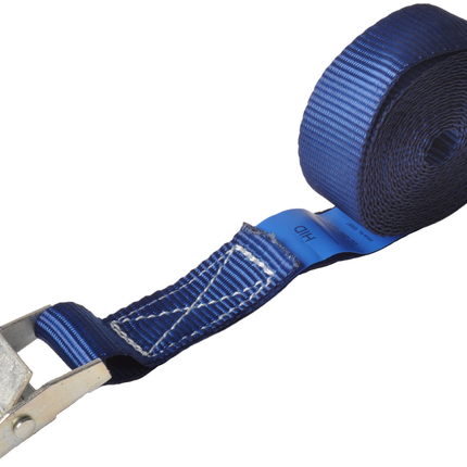 Cantonal Spanngurt blau 300x2,5 cm (250 kg) - Set von 4 Stück