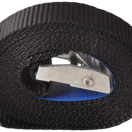 Cantonal Spanngurt schwarz 300x2,5 cm (250 kg) - Set von 4 Stück