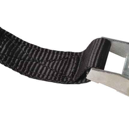 Cantonal Spanngurt schwarz 300x2,5 cm (250 kg) - Set von 4 Stück