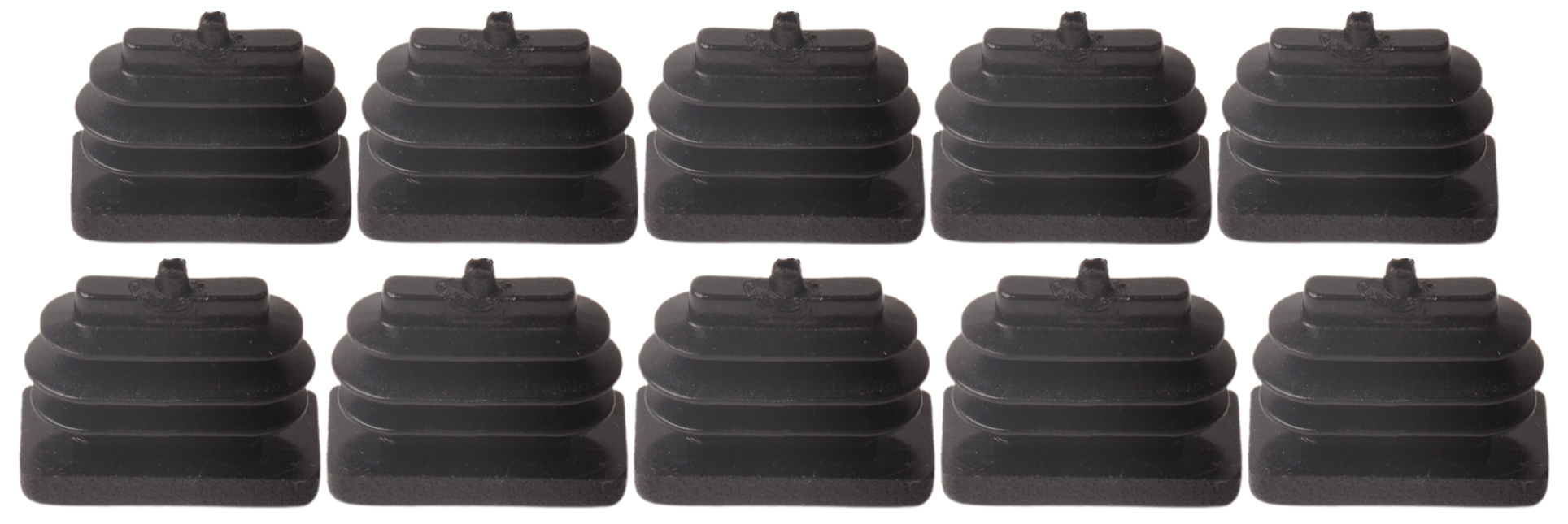 Cantonal Steckbare Kappe 20x10 mm - 10 Stück