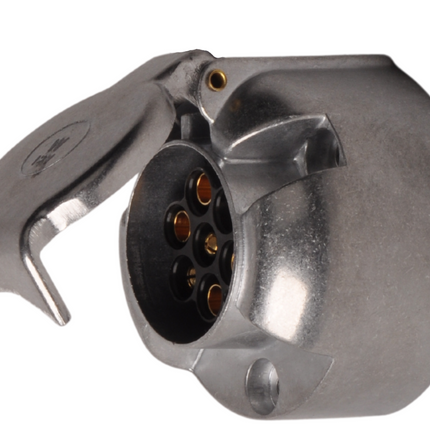 Cantonal Steckdose 7-polig Metall